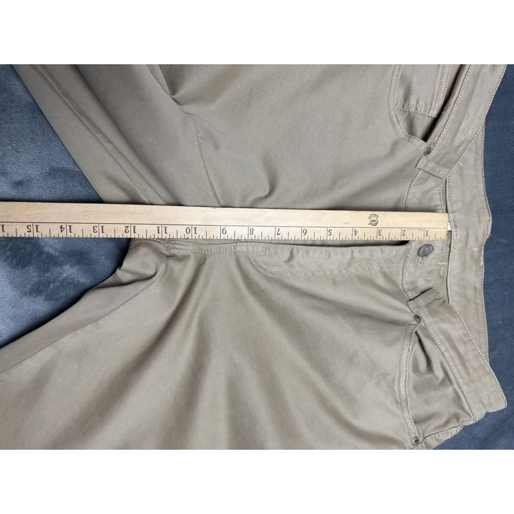 Peter Millar Pants Mens 36x32 Tan Chino Stretch 5 Pocket Regular Fit Casual